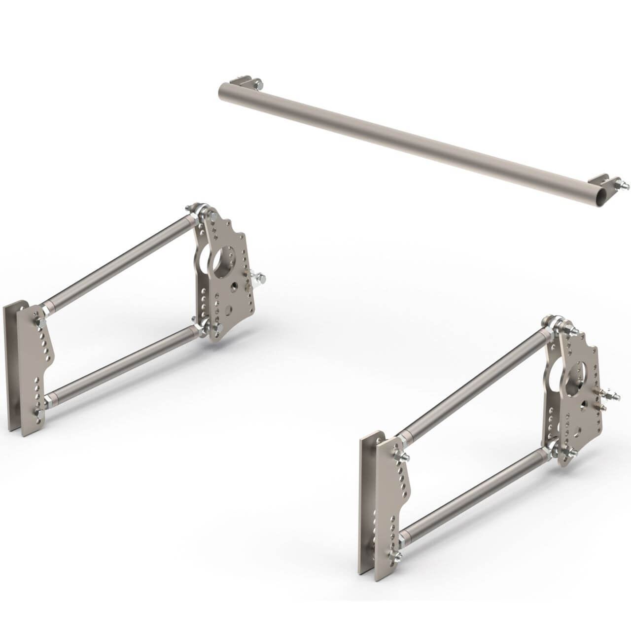 QA1 QA1 7838-1067 HD Pro Rear Drag 4-Link Component Kit 7838-1067