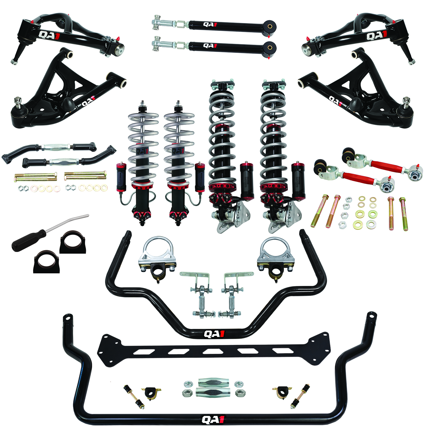 QA1 QA1 78-88 G-Body Level 3 Big Wheel Suspension Kit, MOD Series BW03-GMG1