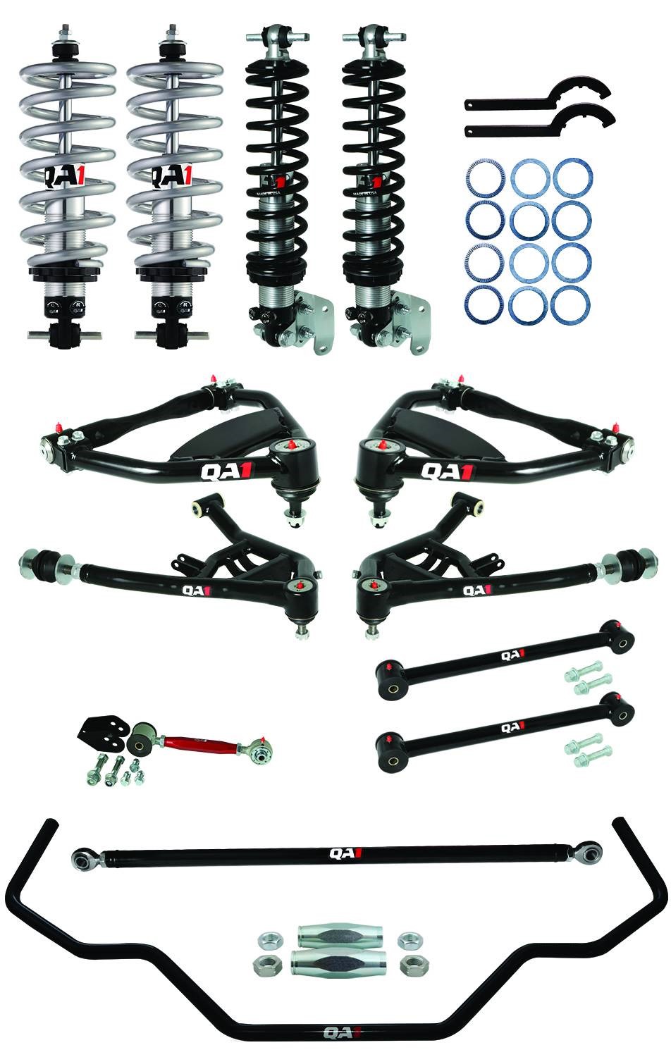 QA1 Drag Kit 2.0, Level 2, B-Body, 69-70 Chevy B-Body, W/Shocks DK02-GMB3