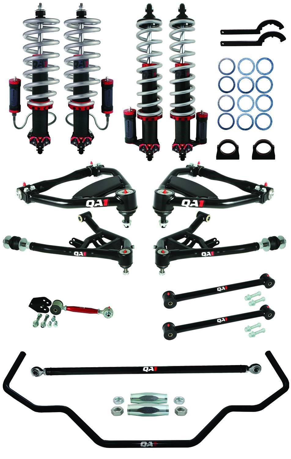 QA1 Drag Kit 2.0, Level 3, B-Body, 69-70 Chevy B-Body, W/Shocks DK03-GMB3