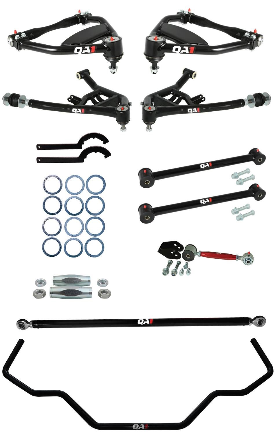 QA1 Drag Kit 2.0 Level 2, B-Body, 65-68 Chevy B-Body, W/O Shocks DK12-GMB2