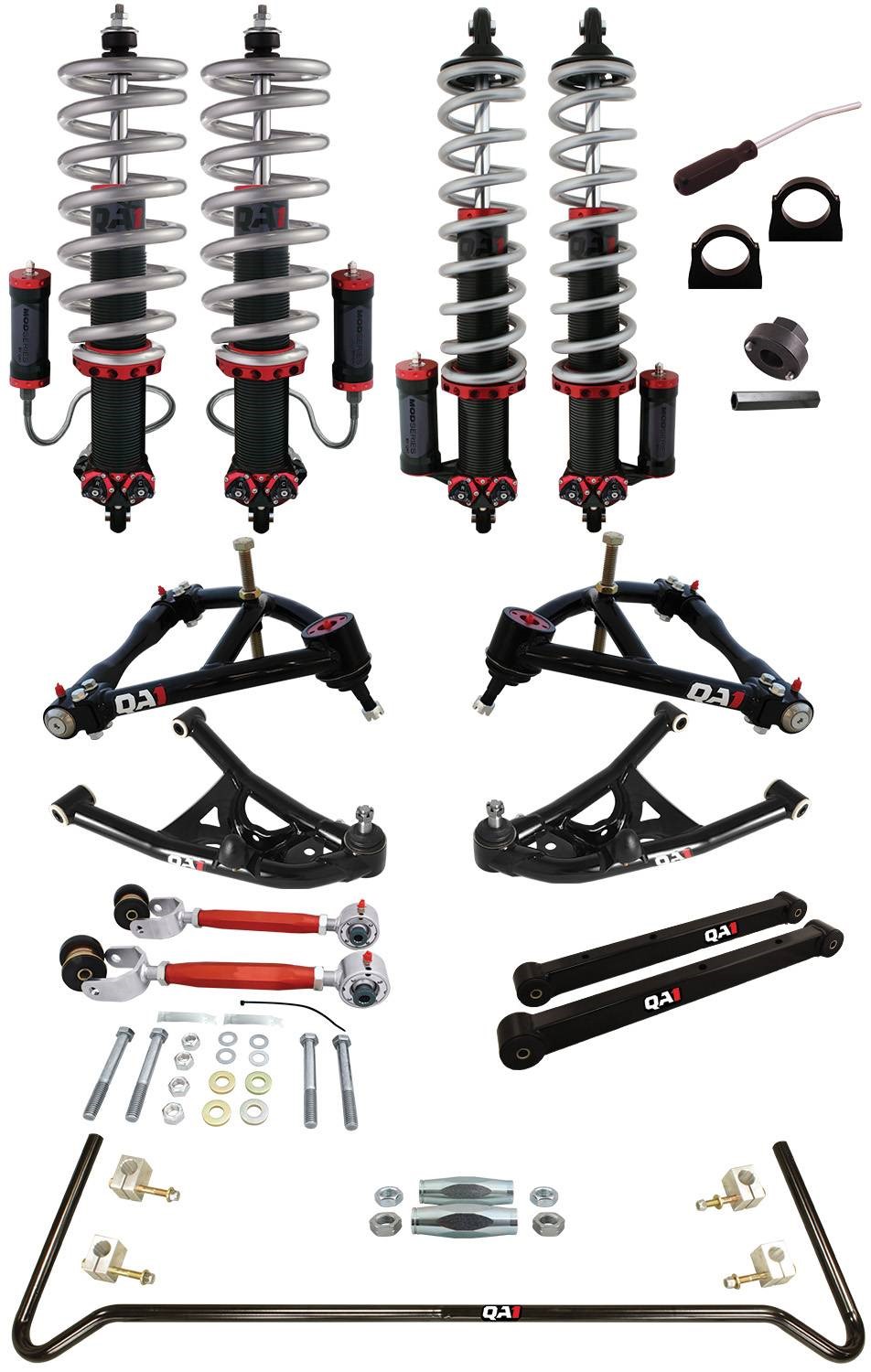 QA1 Drag Kit 2.0, Level 3, B-Body, 94-96 GM B-Body, W/Shocks DK23-GMB5