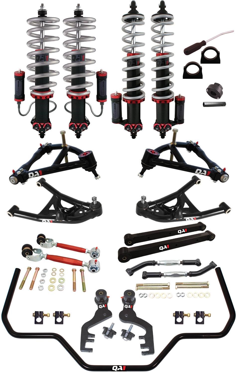 QA1 Drag Kit 2.0, Level 3, G-Prix, Monte, 69-72 GM G-Body, W/Shocks DK23-GMG2