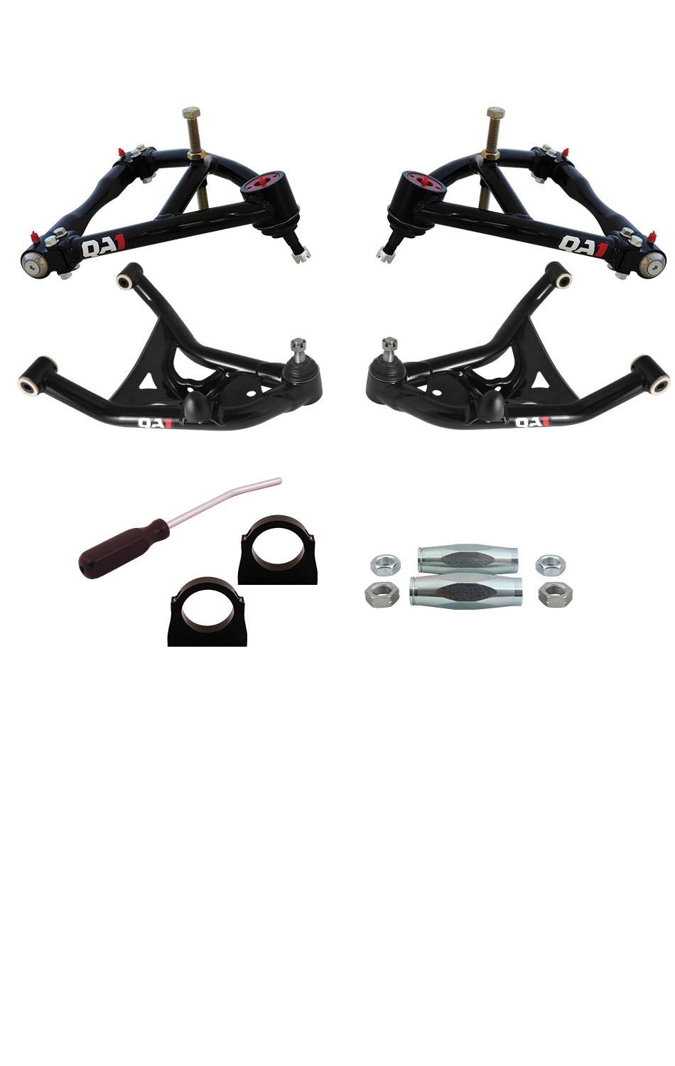 QA1 Drag Kit 2.0, Level 3, X-Body, 75-79 GM X-Body, W/O Shocks DK33-GMX3