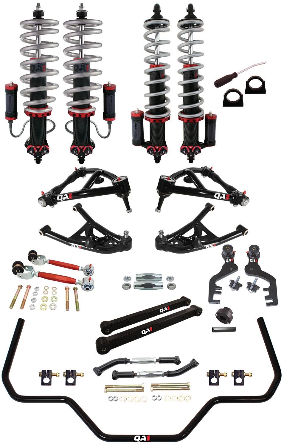 QA1 Drag Kit 2.0, Level 3, A-Body, 64-67 GM A-Body, W/O Shocks DK33-GMA1