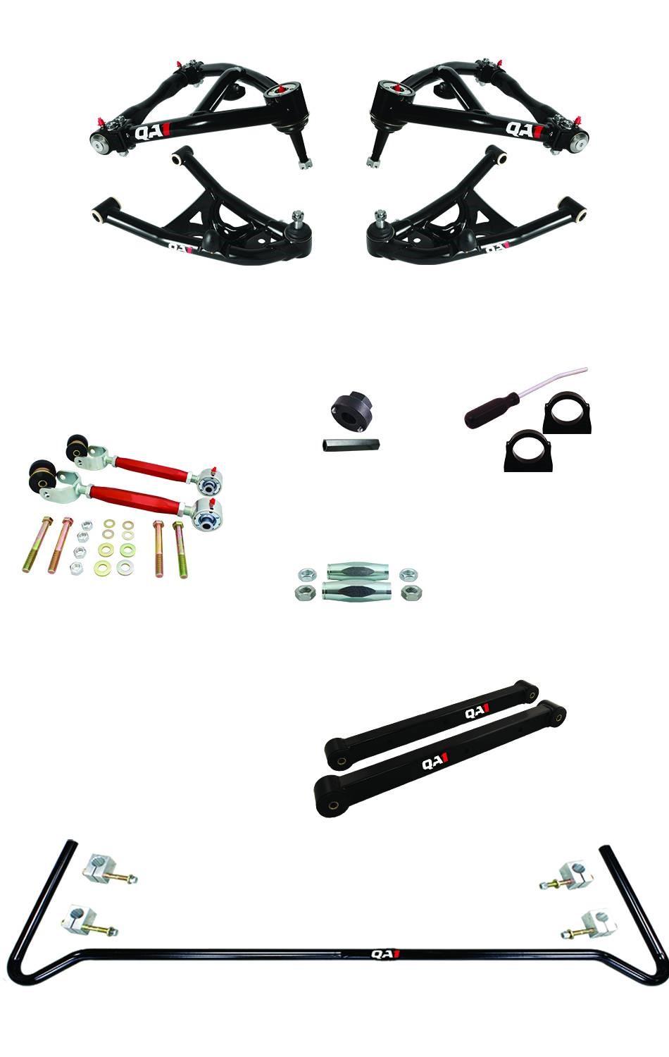 QA1 Drag Kit 2.0, Level 3, A-Body, 73-77 GM A-Body, W/O Shocks DK33-GMA3