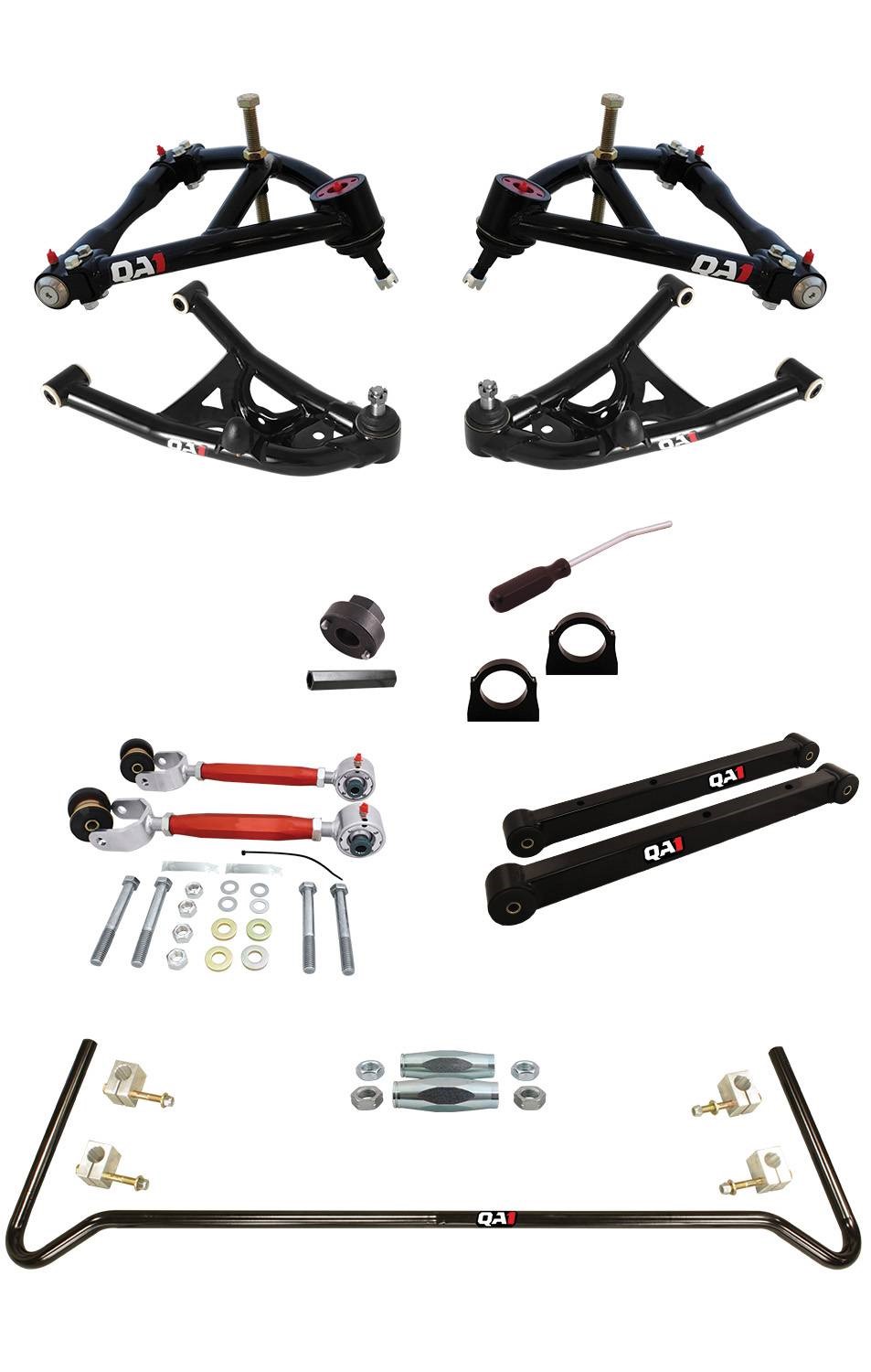QA1 Drag Kit 2.0, Level 3, B-Body, 94-96 GM B-Body, W/O Shocks DK33-GMB5