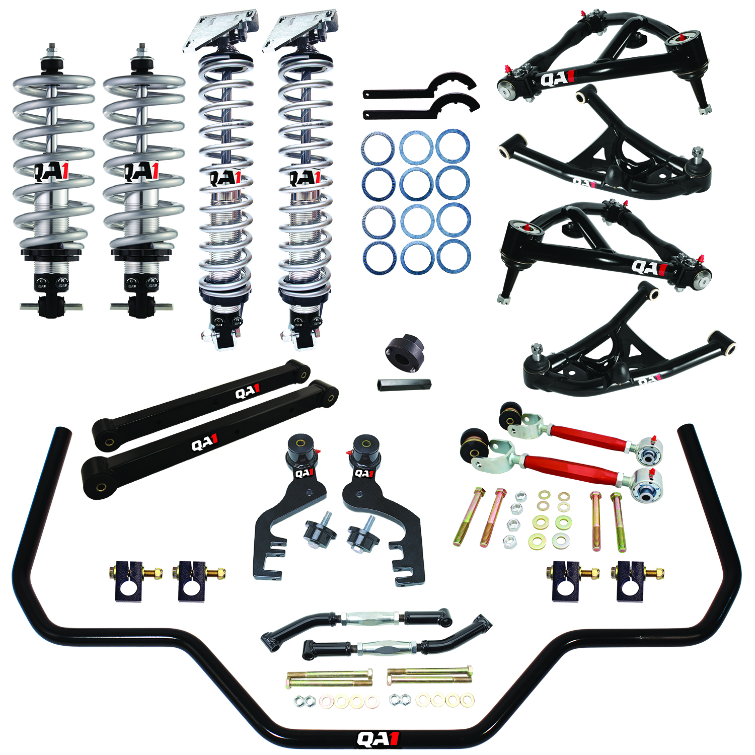 QA1 Drag Kit 2.0, Level 2, A-Body 68-72 GM A-Body, W/ Shocks DK22-GMA2