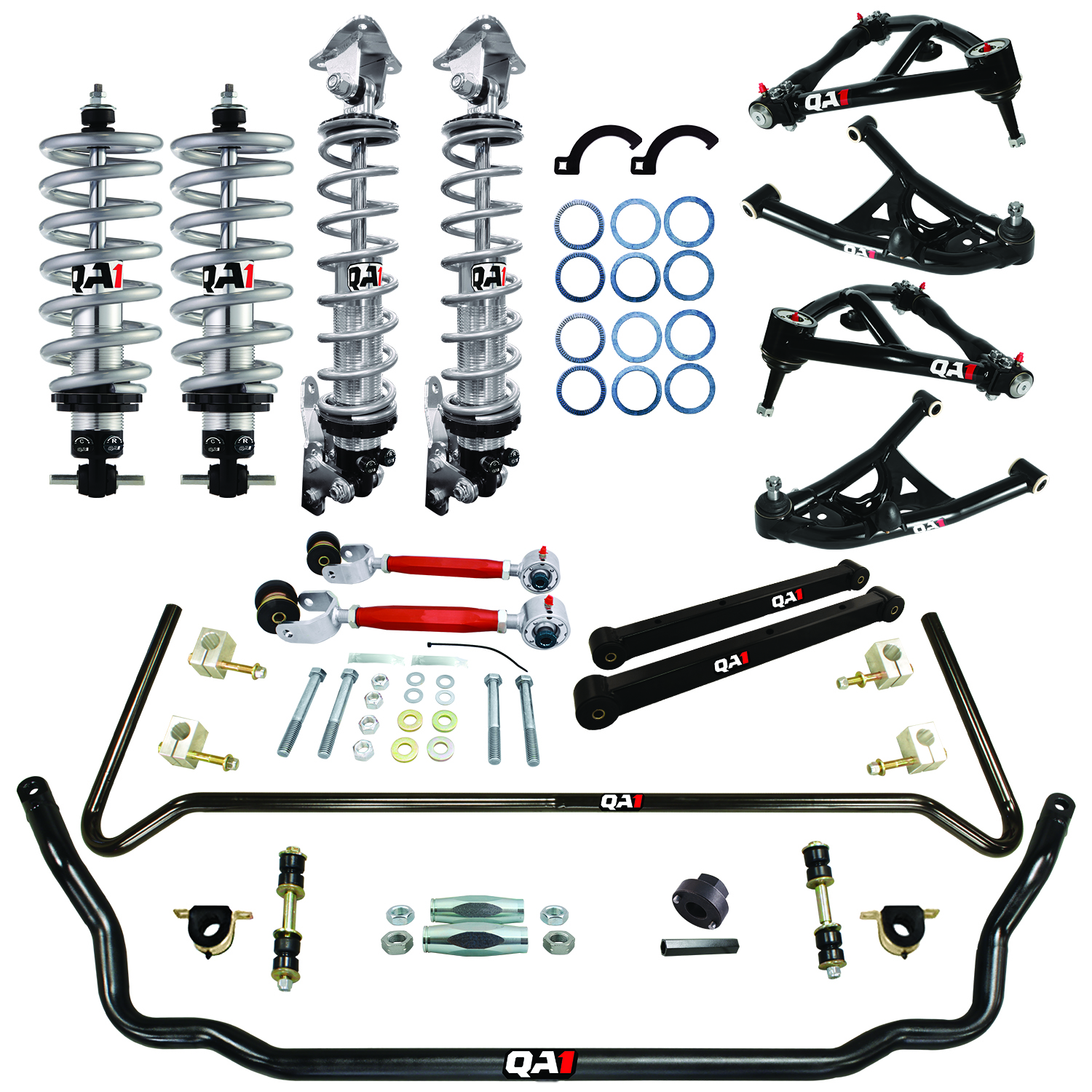 QA1 Handling Kit 2.0, Level 2, 1978-1993 GM B-Body, W/ Shocks HK22-GMB4