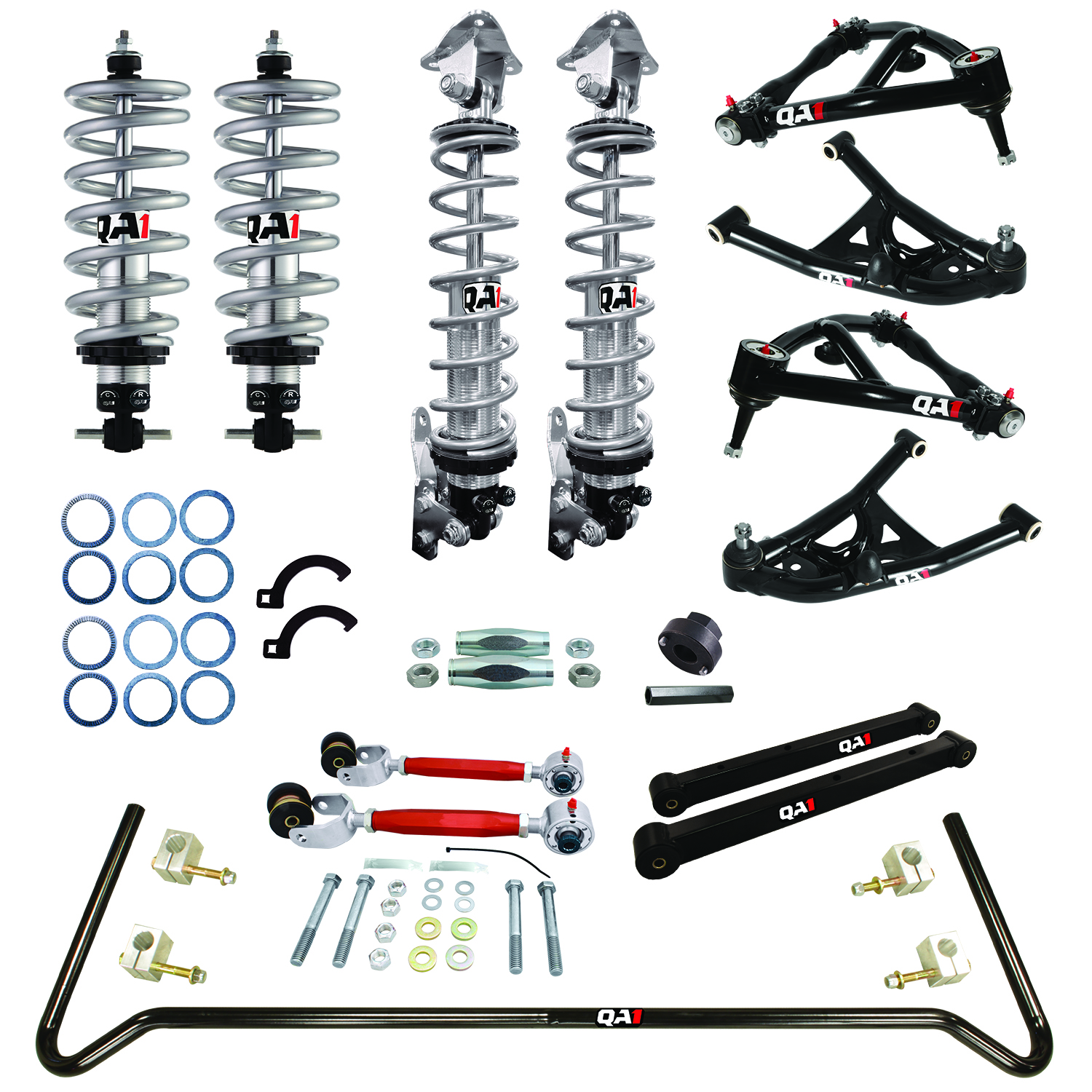 QA1 Drag Kit 2.0, Level 2, 1994-1996 GM B-Body, W/ Shocks DK22-GMB5