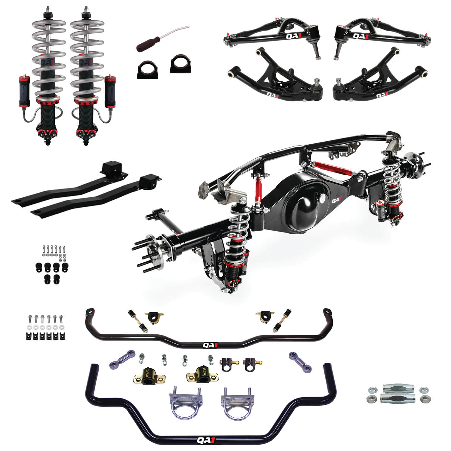 QA1 QA1 HK43-GMF1RN Level 3 Handling Kit with Narrowed 9in. Housing HK43-GMF1RN