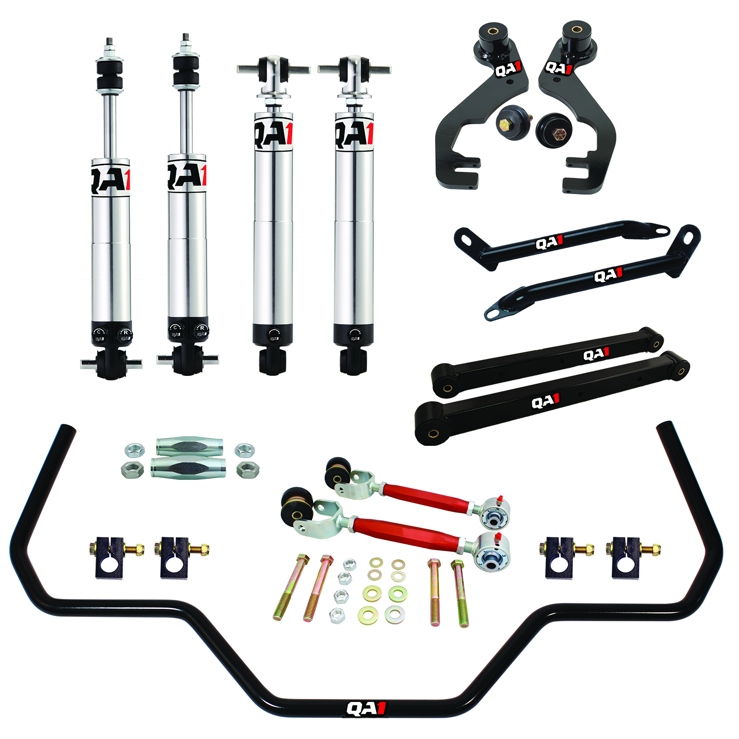QA1 Drag Kit 2.0, Level 1, G-Body 78-88 GM G-Body, W/ Shocks DK21-GMG1