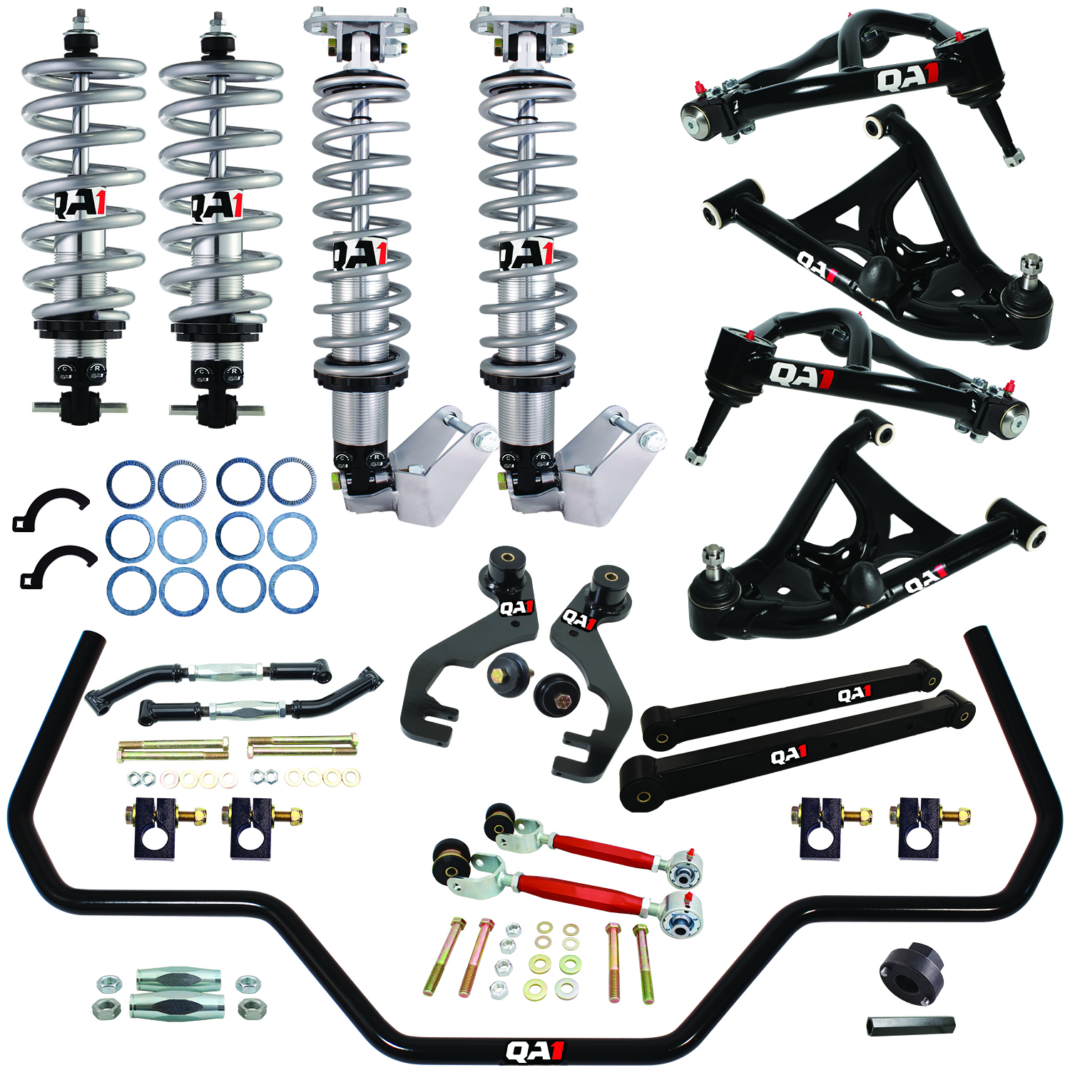 QA1 Drag Kit 2.0, Level 2, G-Body 78-88 GM G-Body, W/ Shocks DK22-GMG1