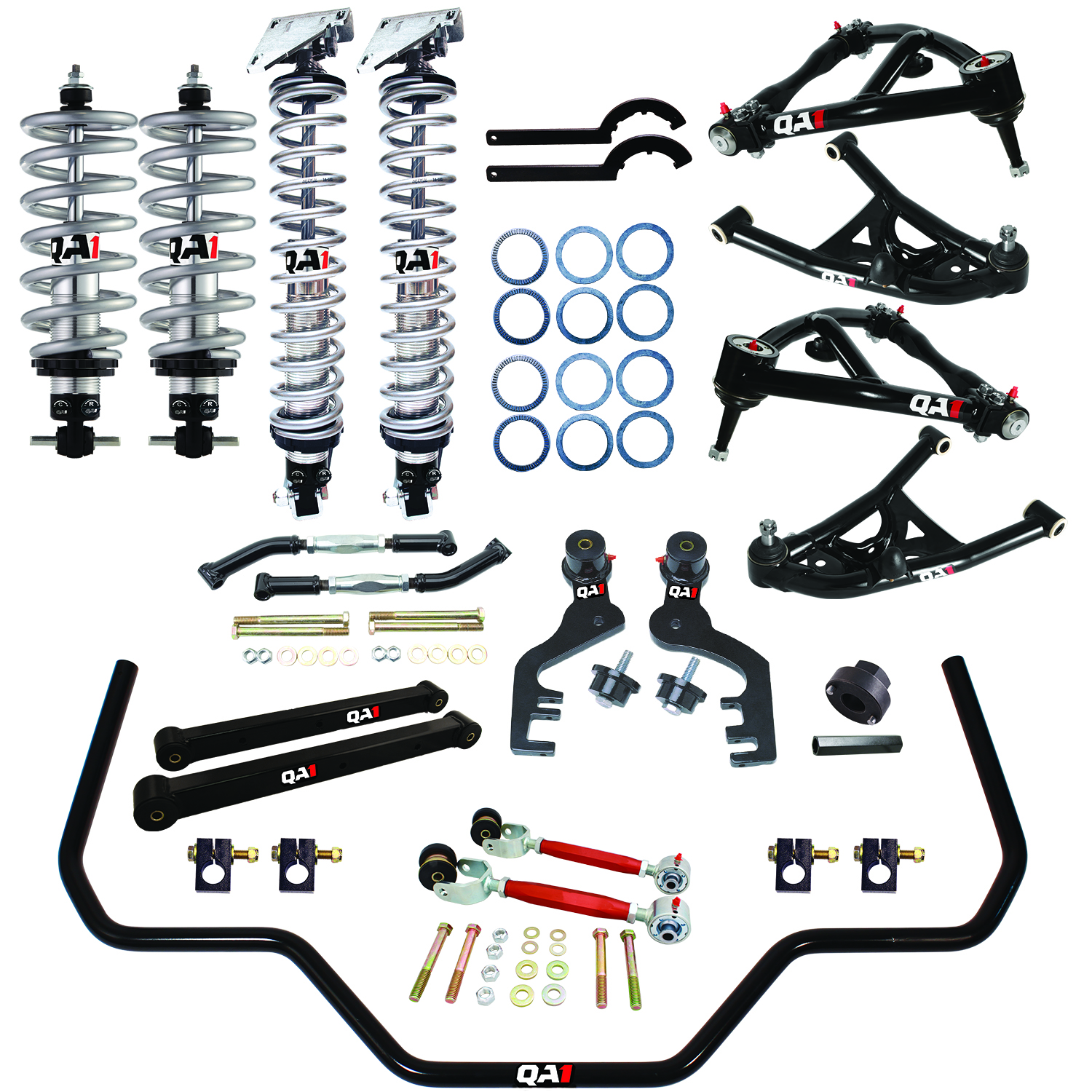 QA1 Drag Kit 2.0, Level 2, Gr Pr/Mnte Carlo Gm, 69-72 G-Body, W/ Shocks DK22-GMG2