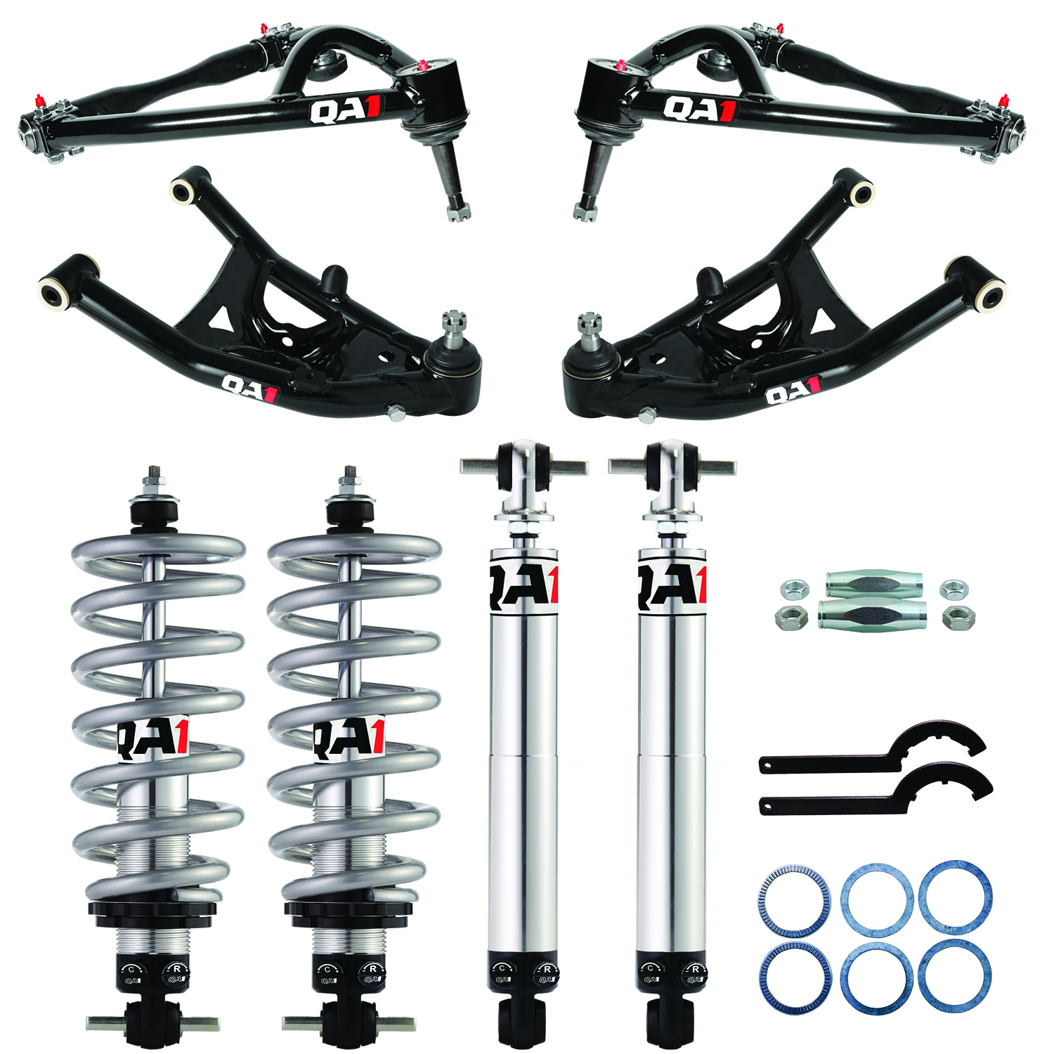 QA1 Drag Kit 2.0, Level 2, X-Body 68-74 GM X-Body, W/ Shocks DK22-GMX2