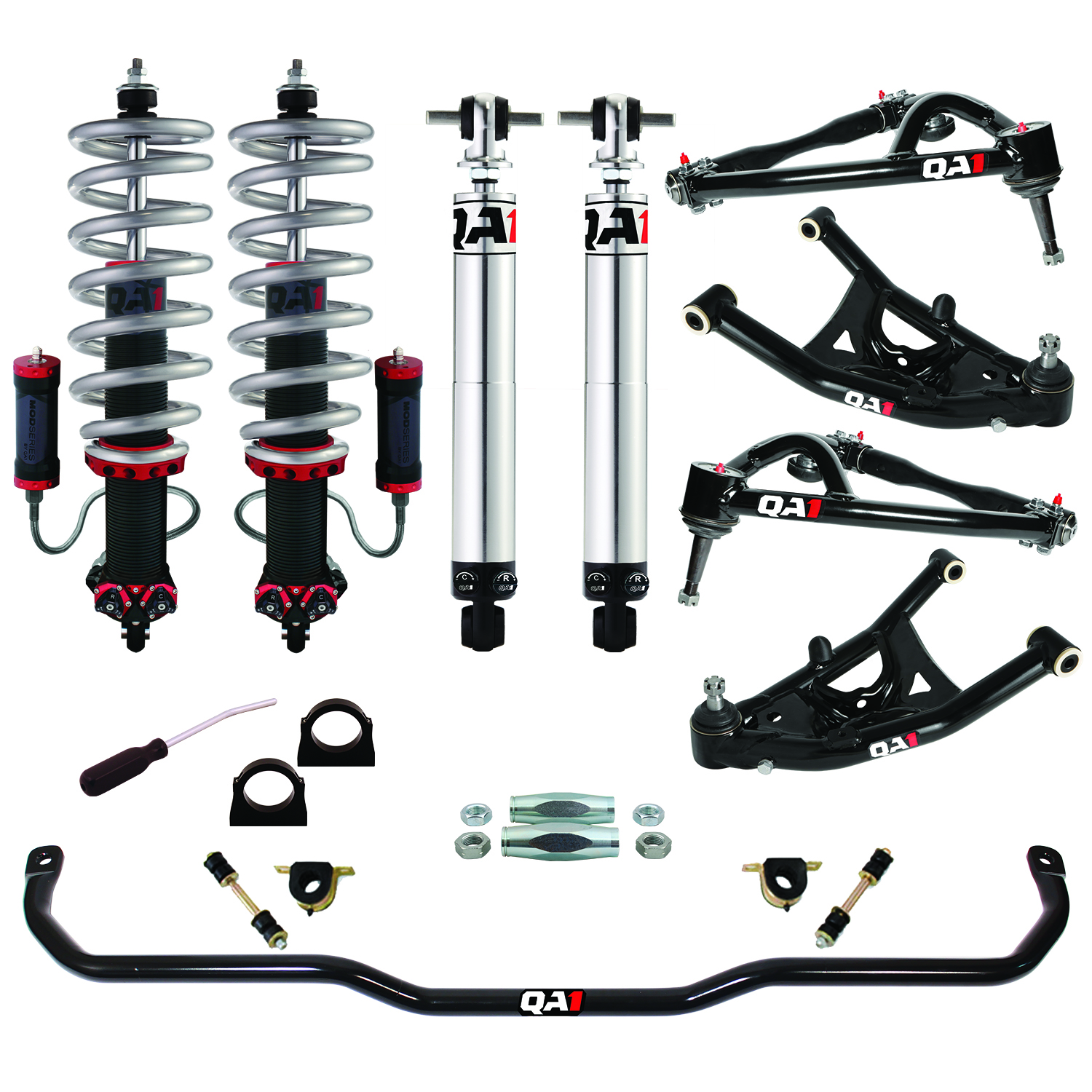 QA1 Handling Kit 2.0, Level 3, GM X-Body 68-74 GM X-Body, W/ Shocks HK23-GMX2