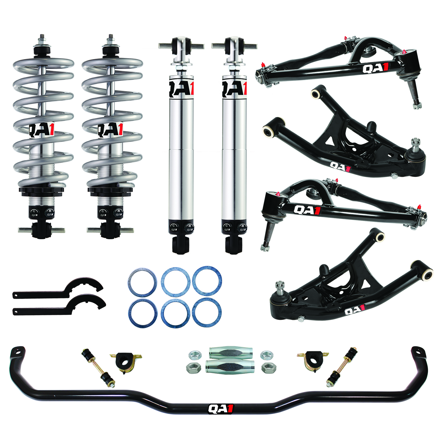 QA1 Handling Kit 2.0, Level 2, GM X-Body 68-74 GM X-Body, W/ Shocks HK22-GMX2