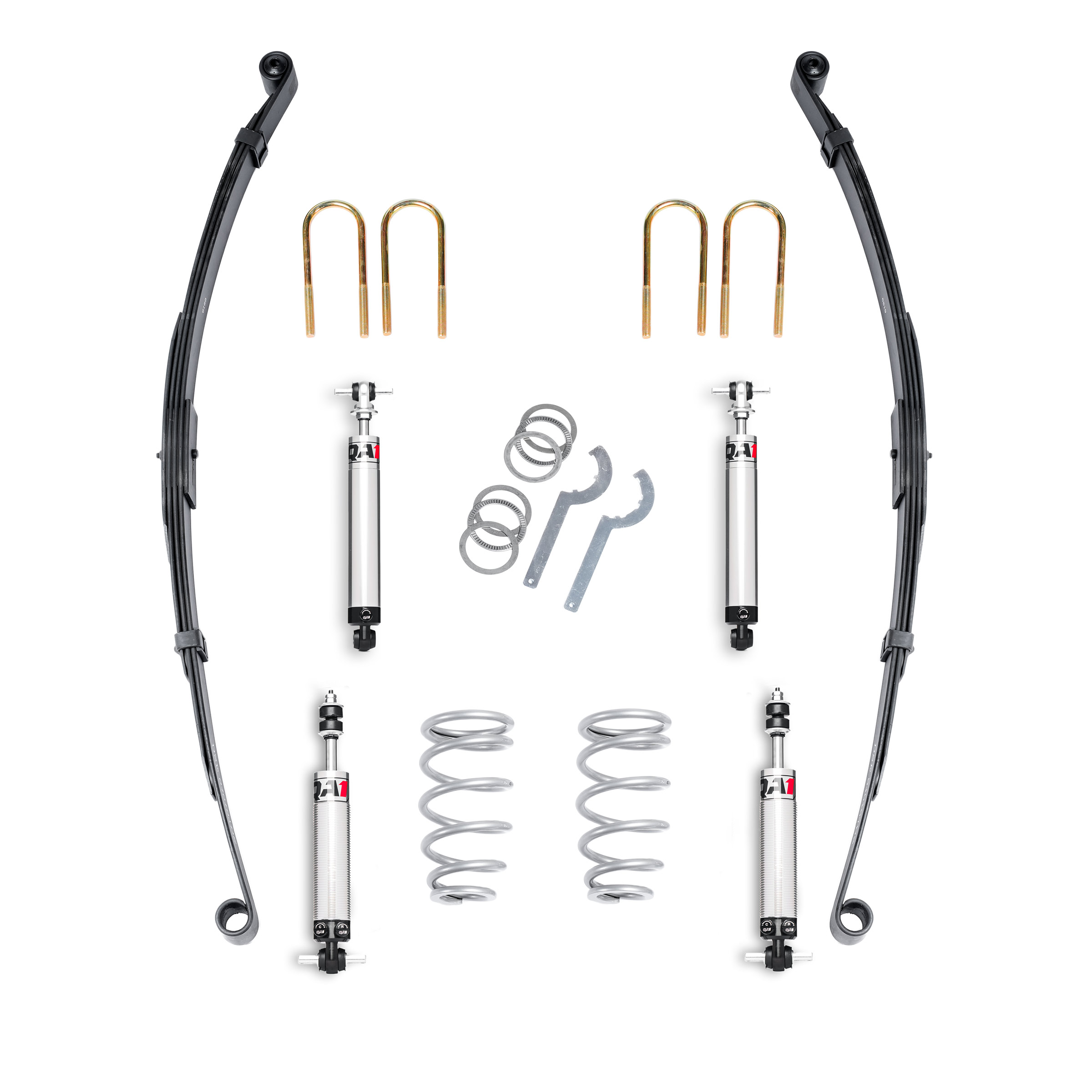 QA1 QA1 DRAG KIT, LEVEL 1, S10 82-03 S10 2WD, 2"/3" DROP DK01-GMS1