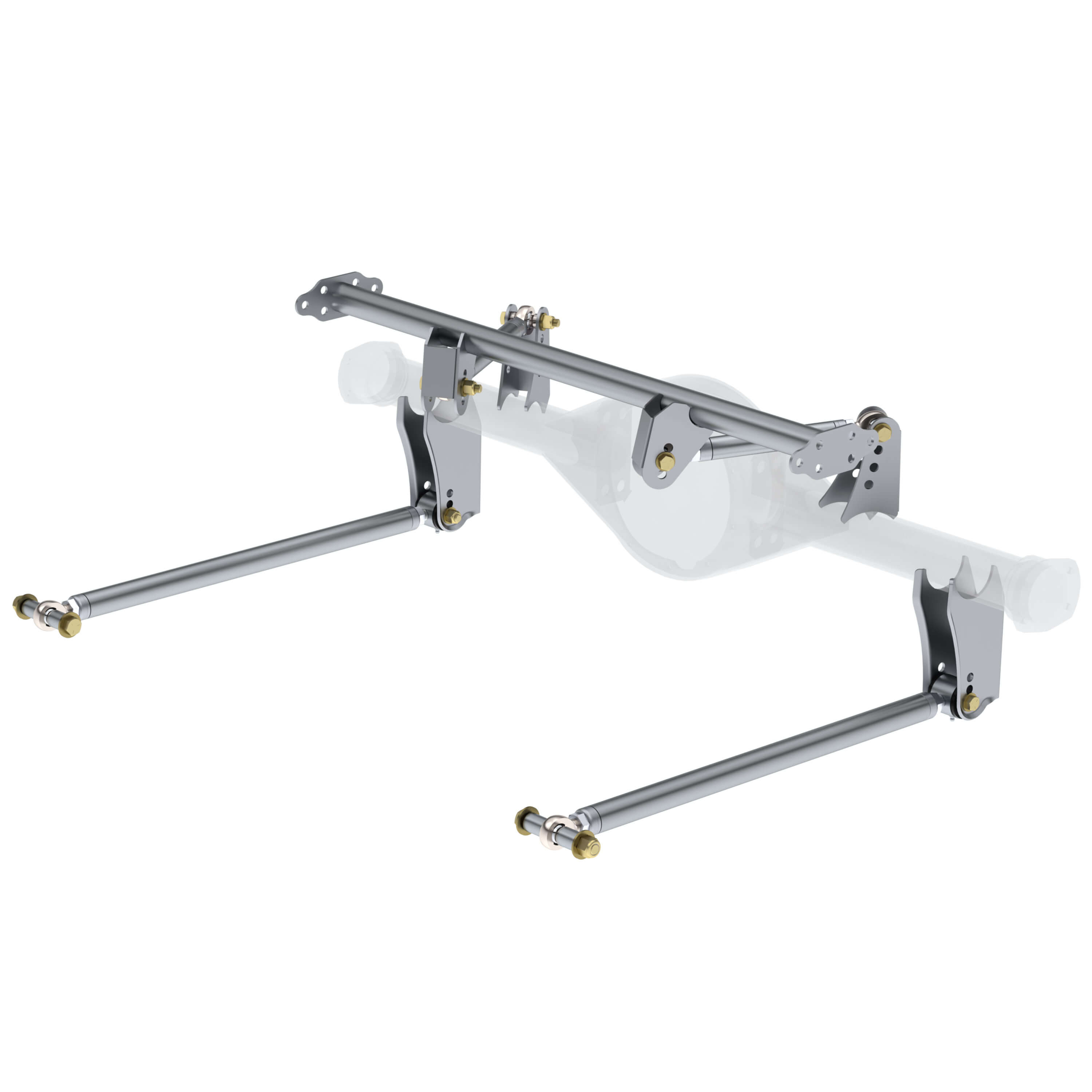 QA1 QA1 R074-000 HD Pro Rear Triangulated 4-Link Kit, Rear Mount R074-000