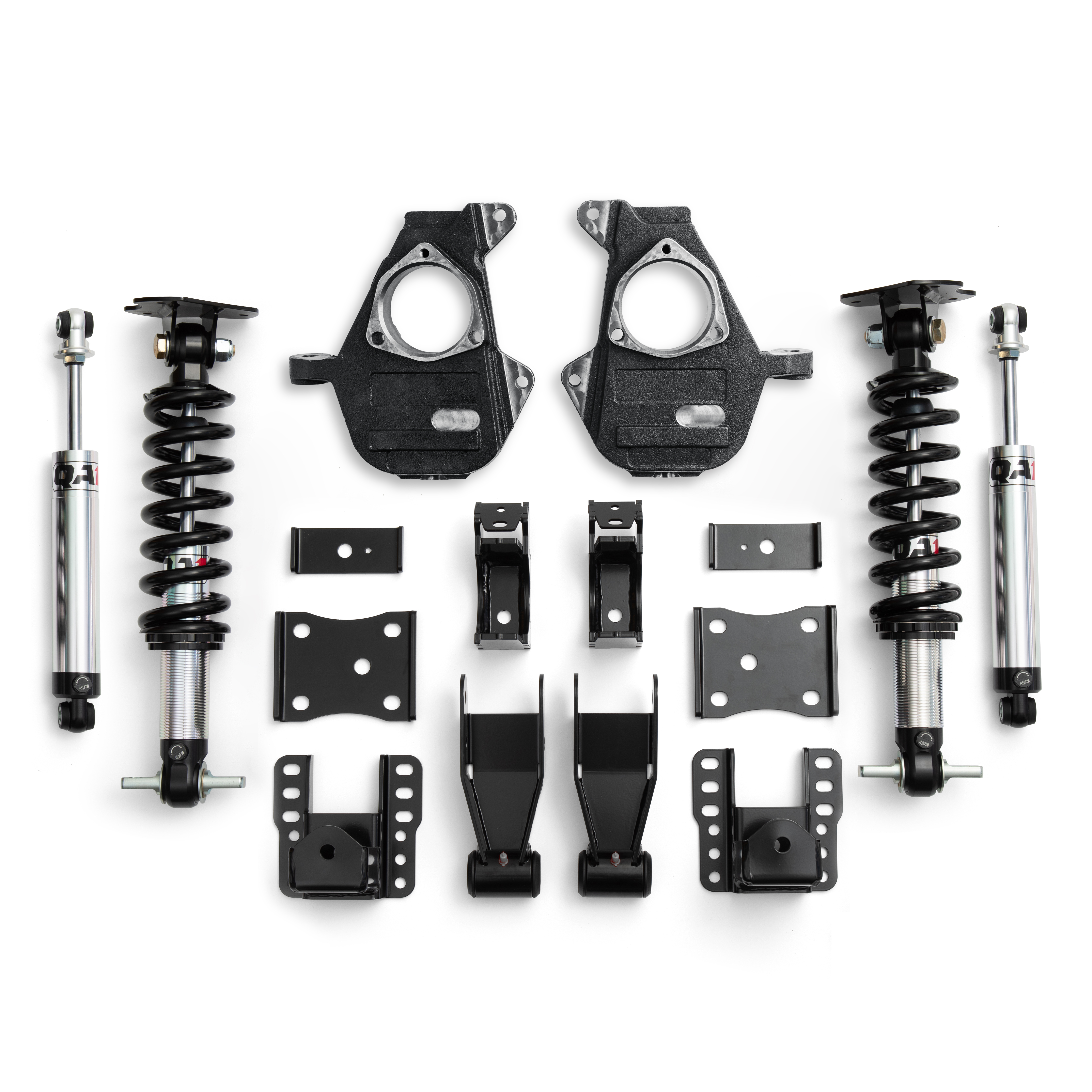 QA1 QA1 LK11-GMT04 4/6 Lowering Kit, 07-16 GM 1500, 4WD Cast Arms, Single Adjust LK11-GMT04