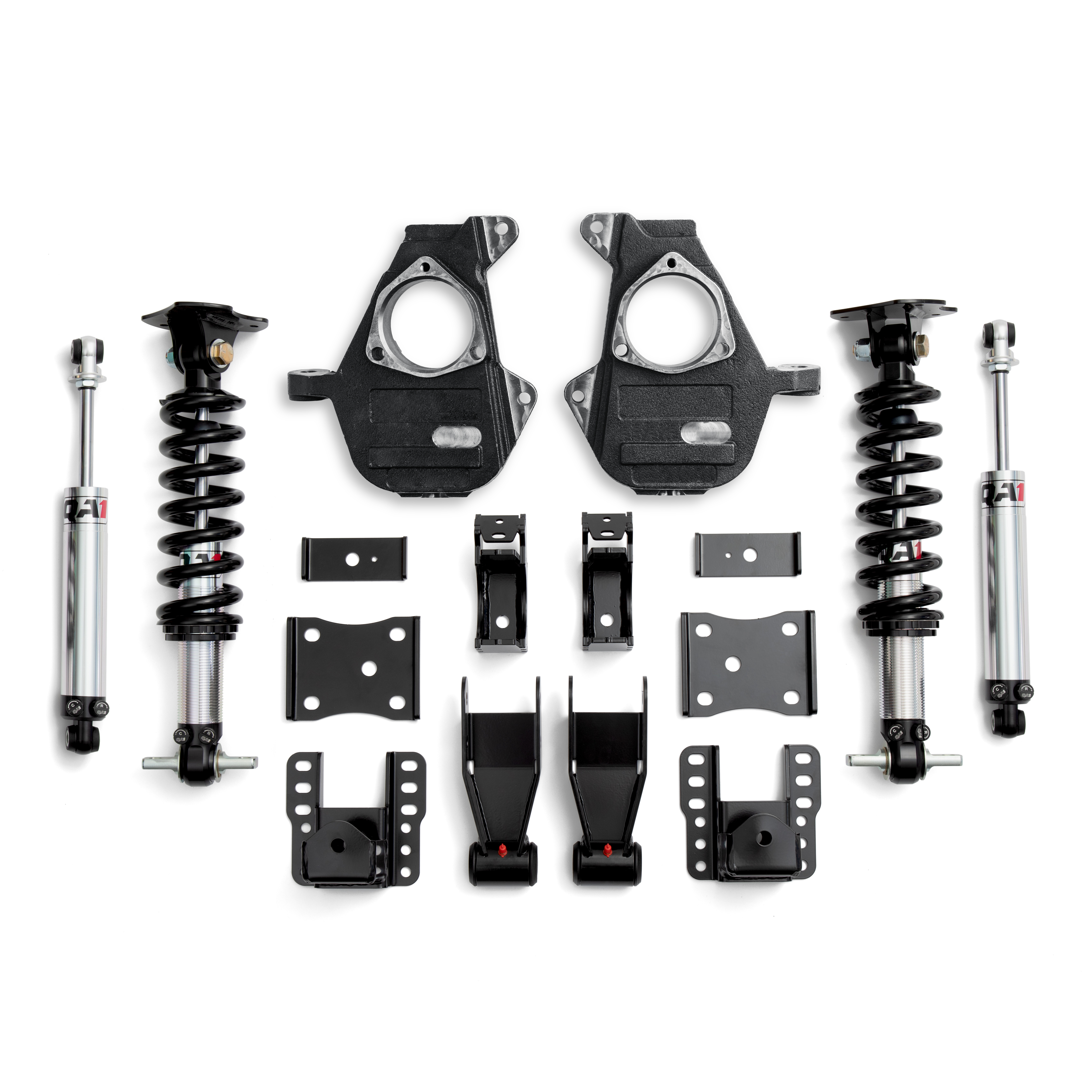 QA1 QA1 LK12-GMT03 4/6 Lowering Kit, 07-16 GM 1500, 2WD Cast Arms, Double Adjust LK12-GMT03