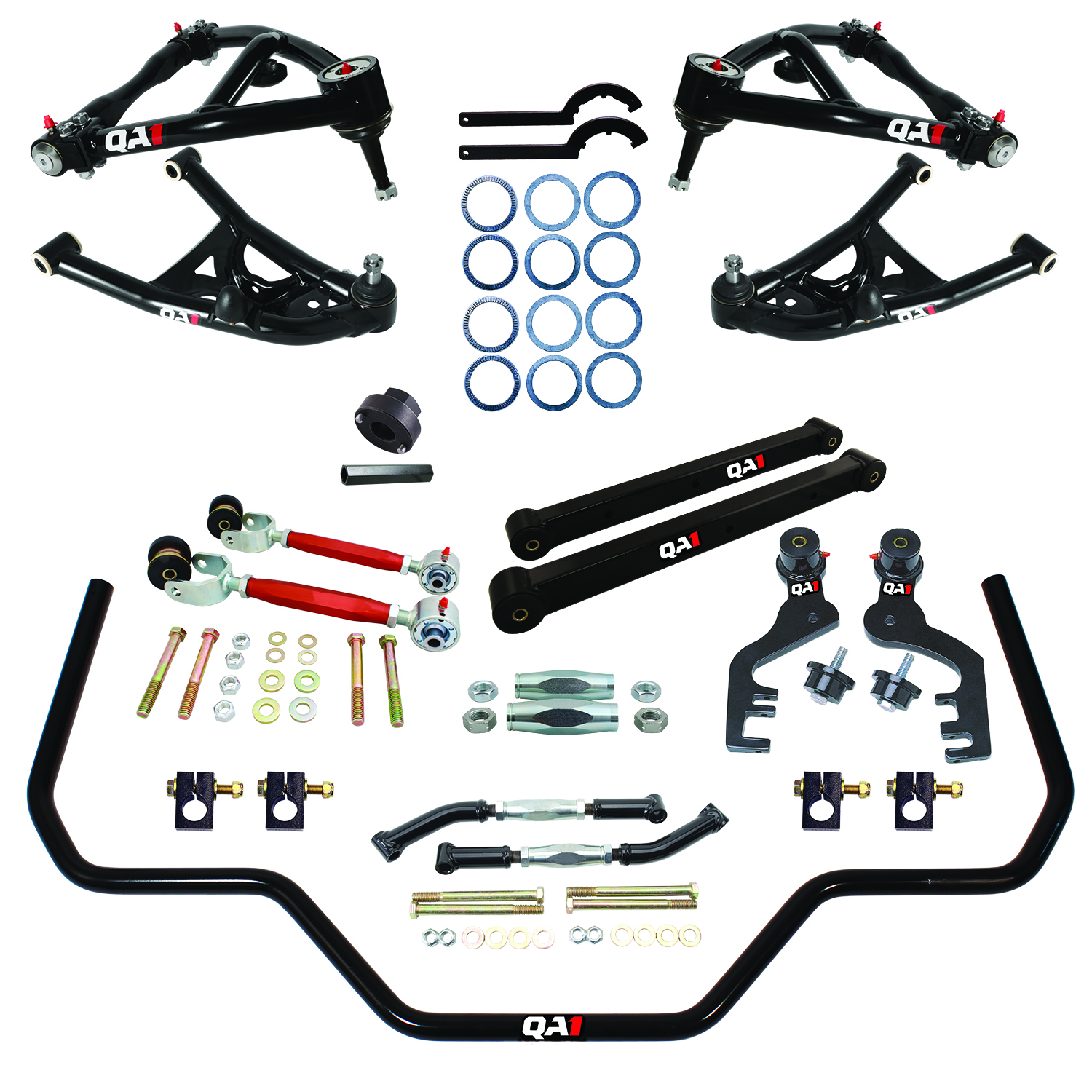 QA1 Drag Kit 2.0, Level 2, A-Body 64-67 GM A-Body, W/0 Shocks DK32-GMA1