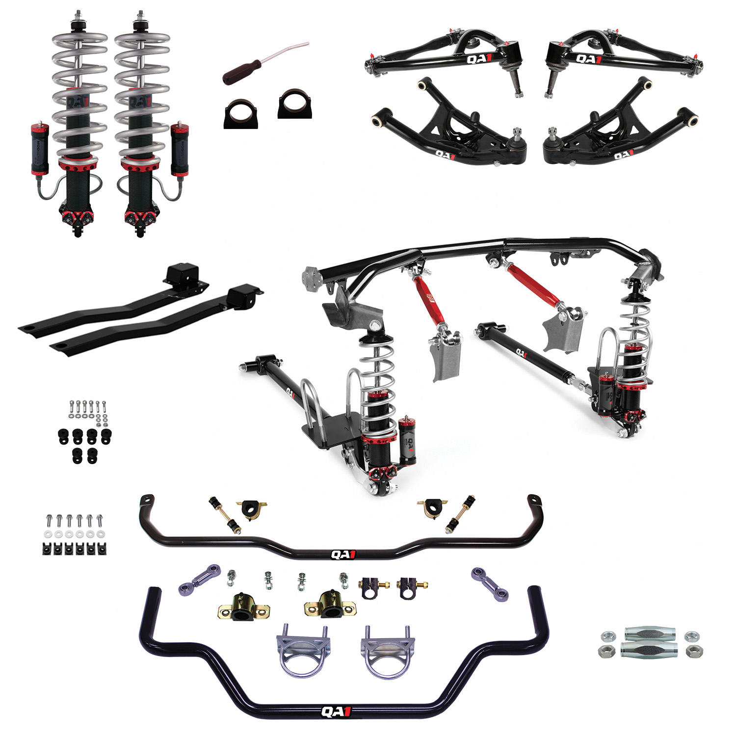 QA1 QA1, HK43-GMF1, Level 3 Handling Full Vehicle Suspension Kit HK43-GMF1