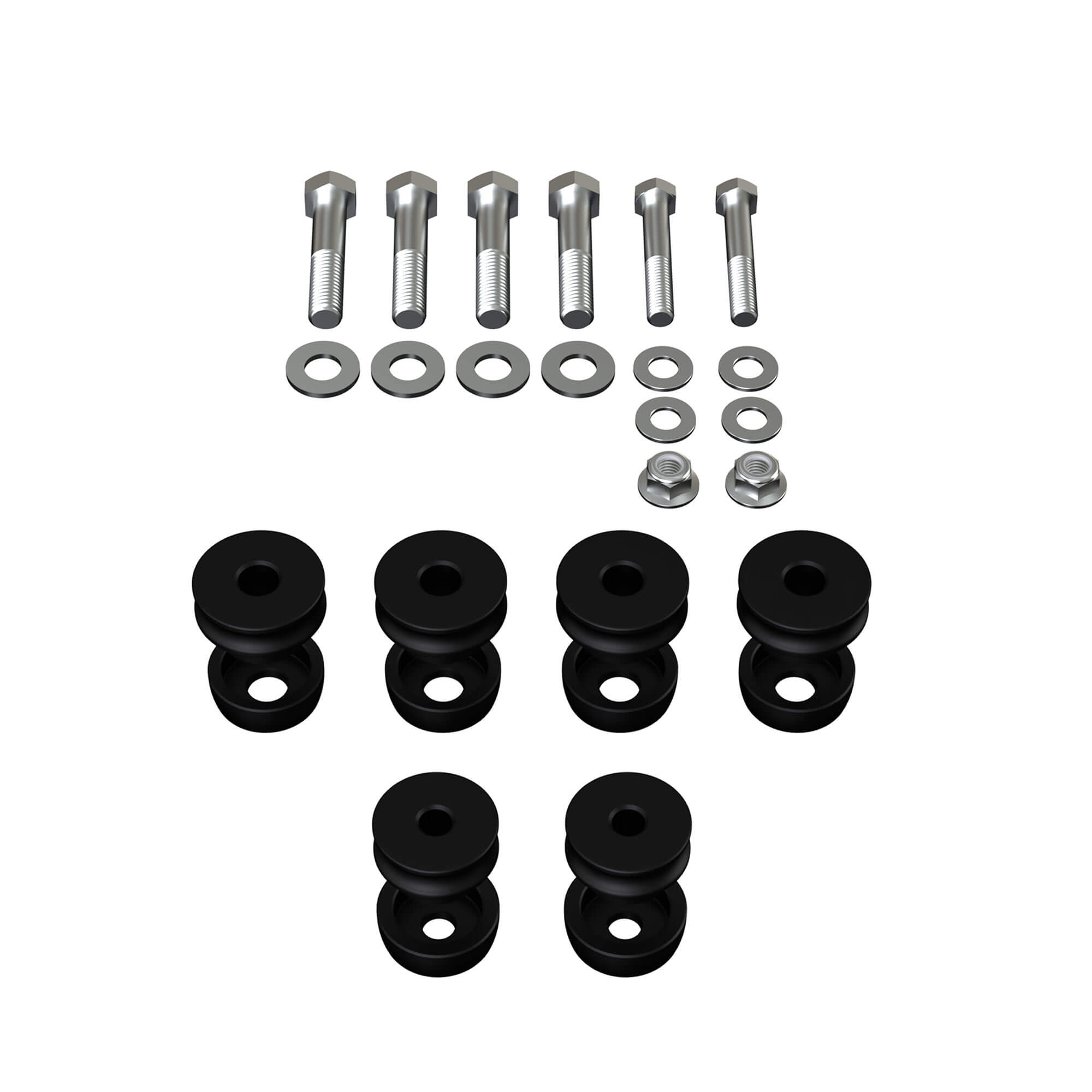QA1 QA1 5263 Aluminum Body Mount Kit 5263