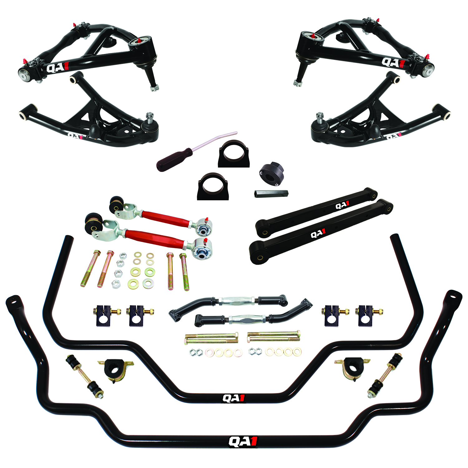 QA1 Handling Kit 2.0, Level 3, GM A-Body 68-72 GM A-Body, W/0 Shocks HK33-GMA2