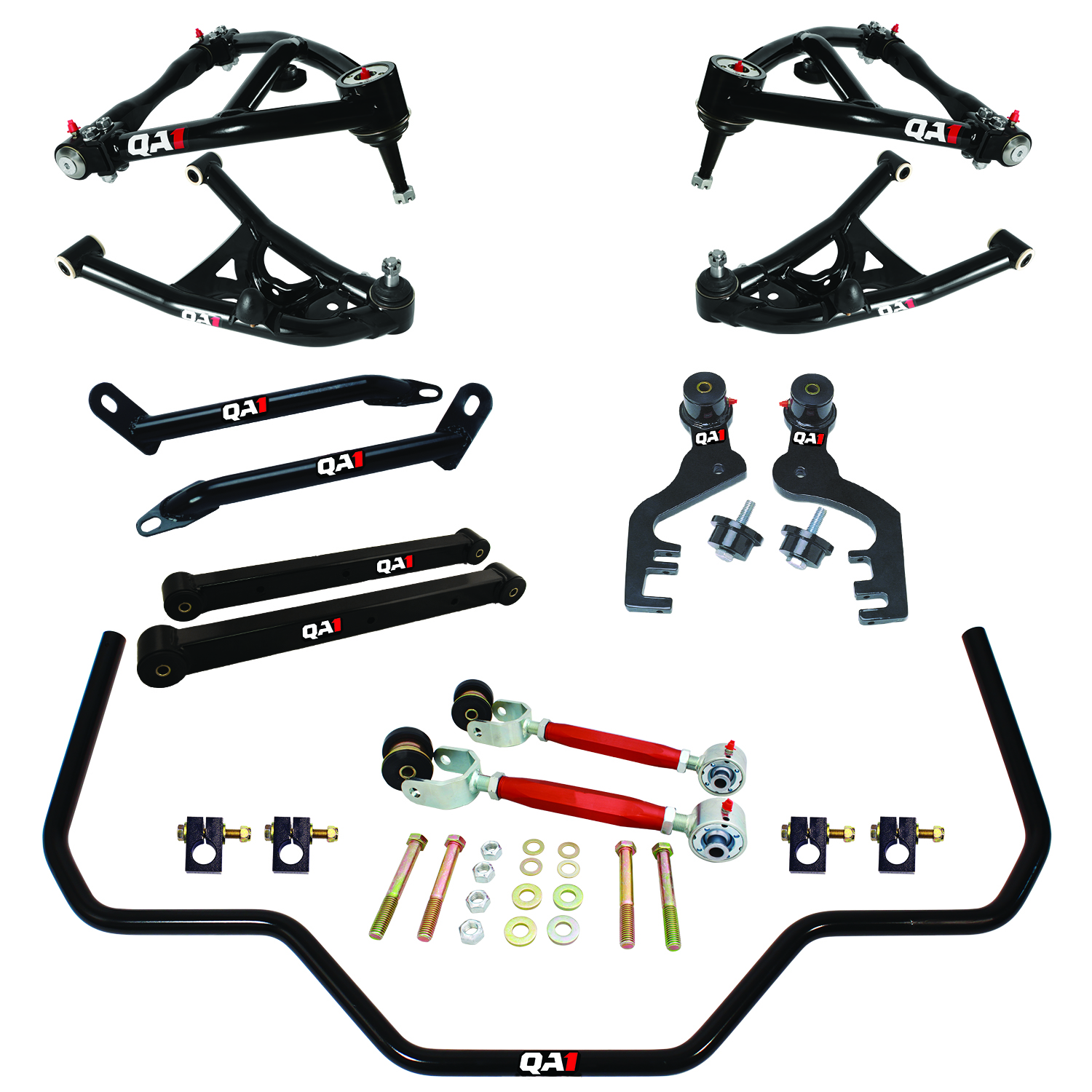 QA1 Drag Kit 2.0, Level 1, Gr Pr/Mnte Carlo Gm, 69-72 G-Body, W/O Shocks DK31-GMG2