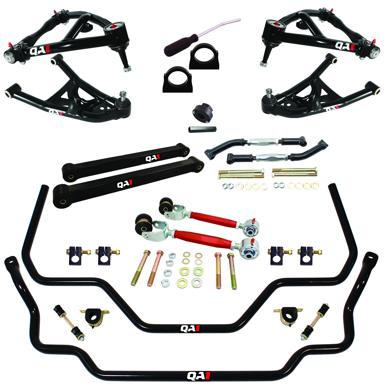 QA1 Handling Kit 2.0, Level 3, Gr Pr/Mnte Carlo Gm, 69-72 G-Body, W/O Shocks HK33-GMG2