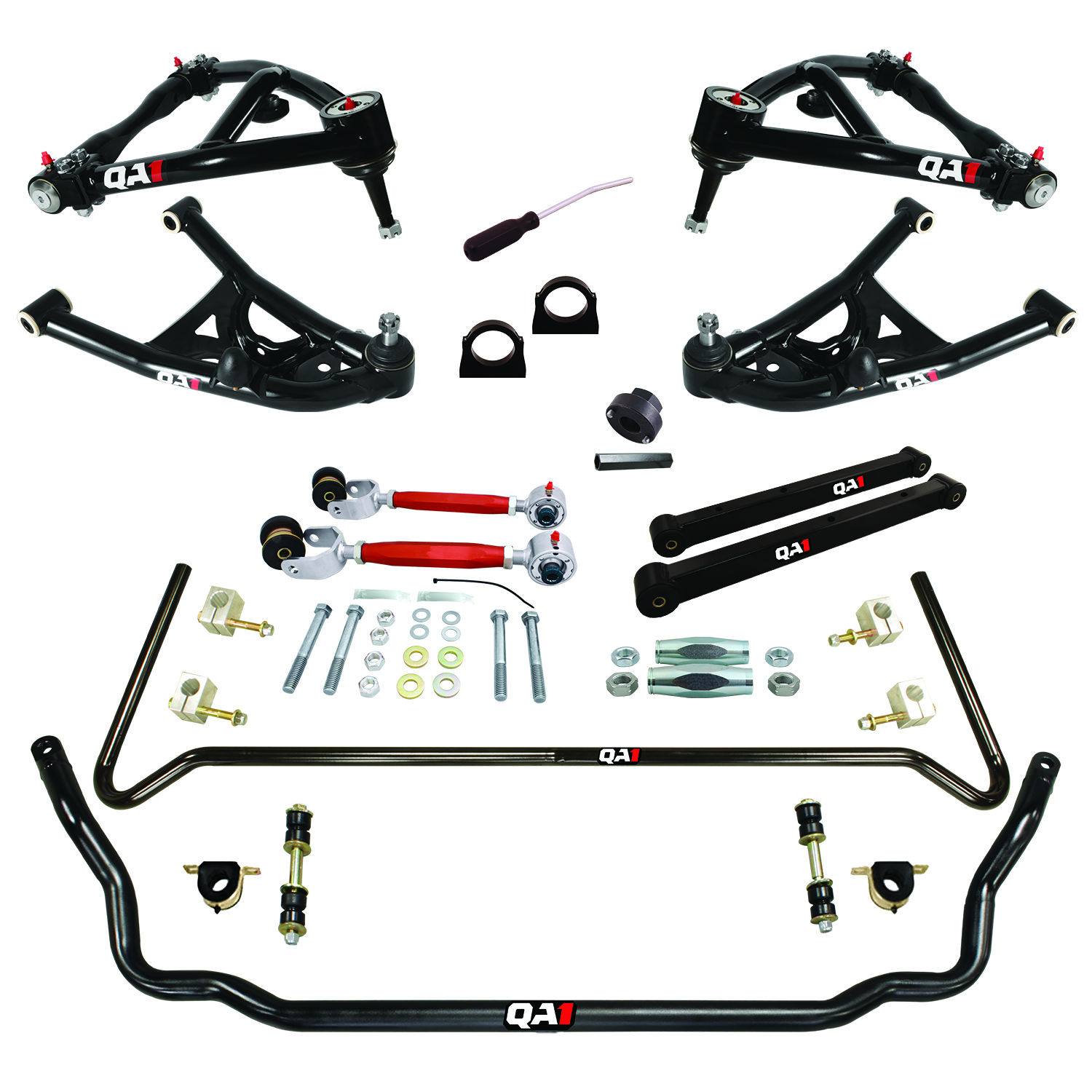 QA1 Handling Kit 2.0, Level 3, 1978-1993 GM B-Body, W/O Shocks HK33-GMB4