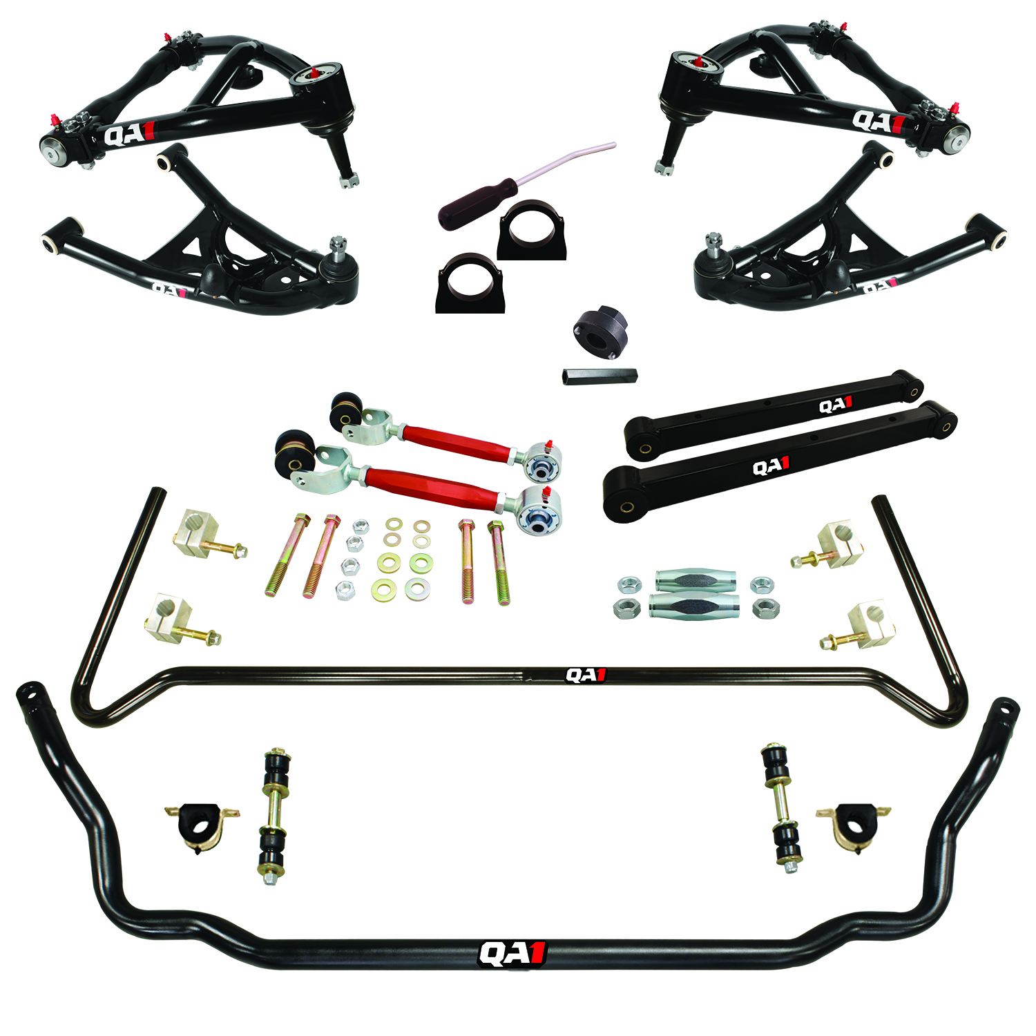 QA1 Handling Kit 2.0, Level 3, GM A-Body 73-77 GM A-Body, W/O Shocks HK33-GMA3