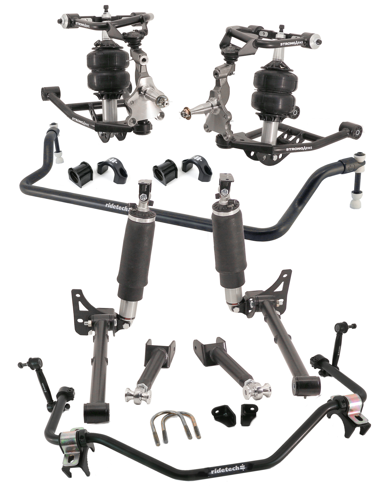 Ridetech HQ Air Suspension System for 1964-1967 GM A-Body. 11230298