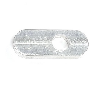 Ridetech Caster Slug,  .250" Offset #3 70010881