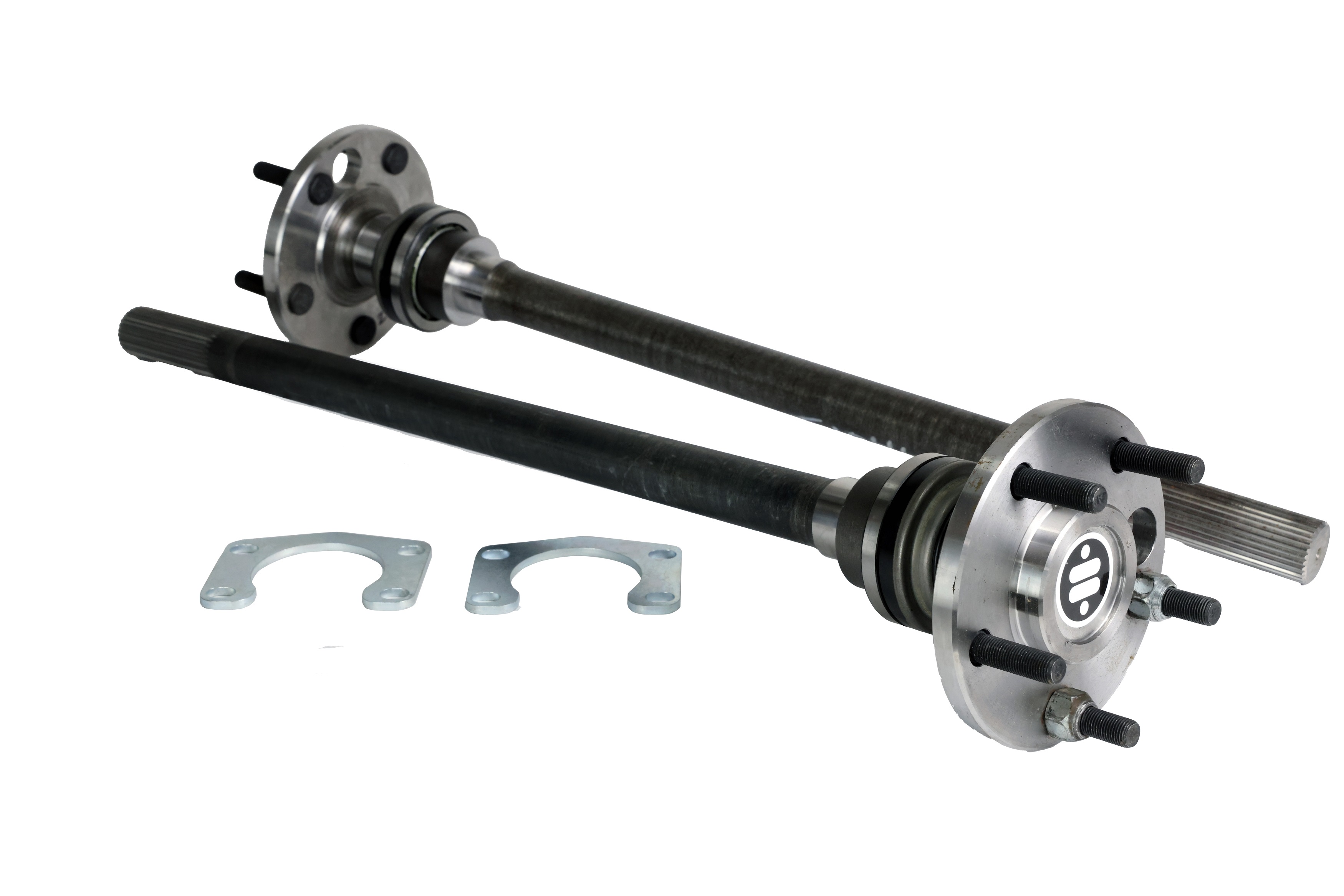 Ridetech Ford 9" housing and axles, raw, narrowed width (54.75"), 67-69 F-Body. 11169681