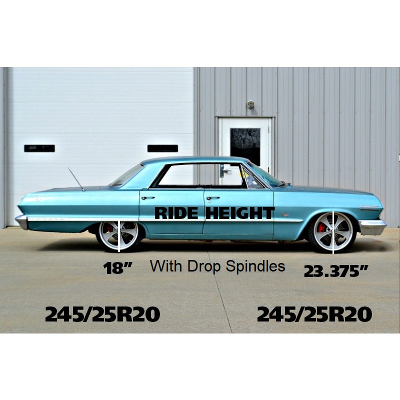 Ridetech Front dual rate springs, stock height for 1958-1964 Impala with small block. 11052350