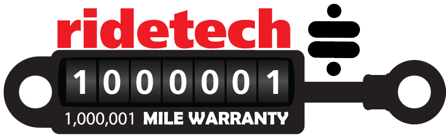 Ridetech TQ Coil-Over shock with 6.9" stroke and 2" stud mount, universal. 24379905