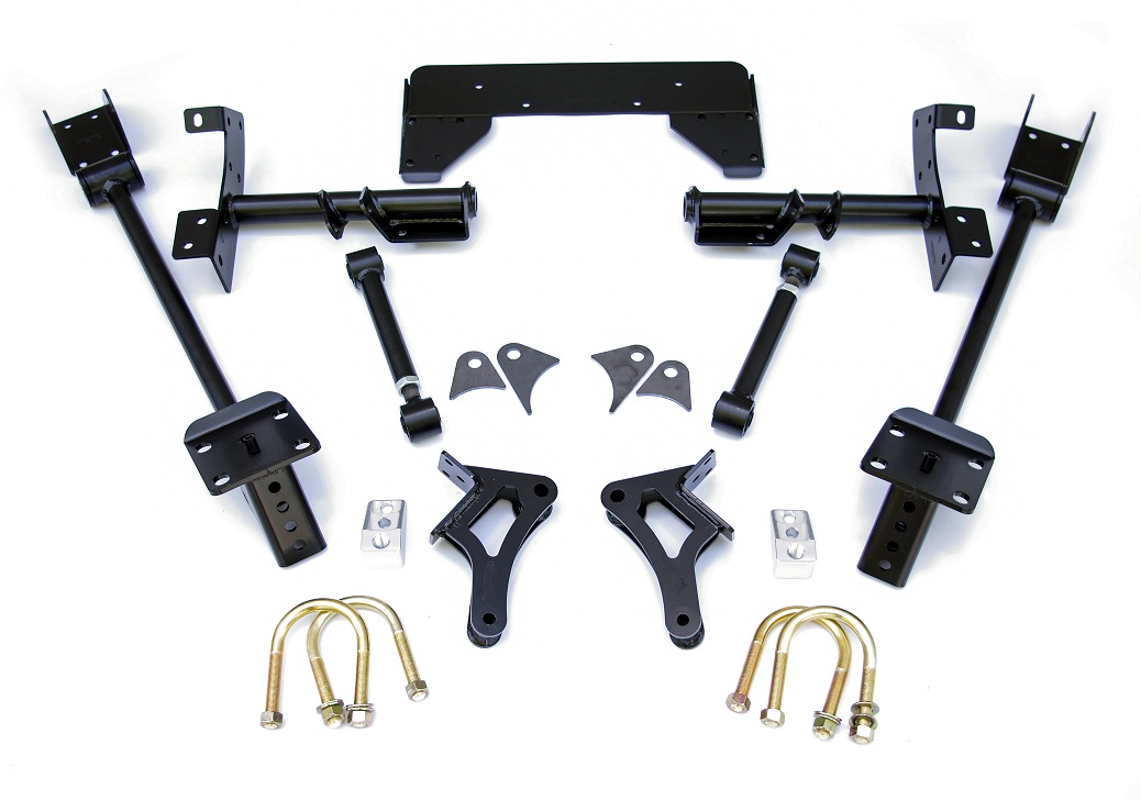 Ridetech Bolt-On 4-Link with double adj. bars for 1970-1974 Mopar E-Body. 13027197
