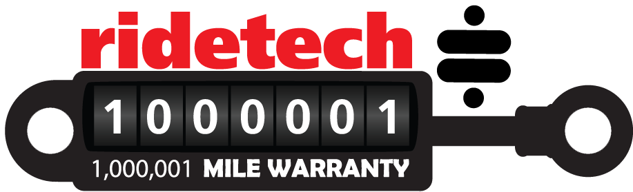 Ridetech Rear HQ Shock Absorber with 7.55" stroke with wide t-bar/eye mounting. 22189844
