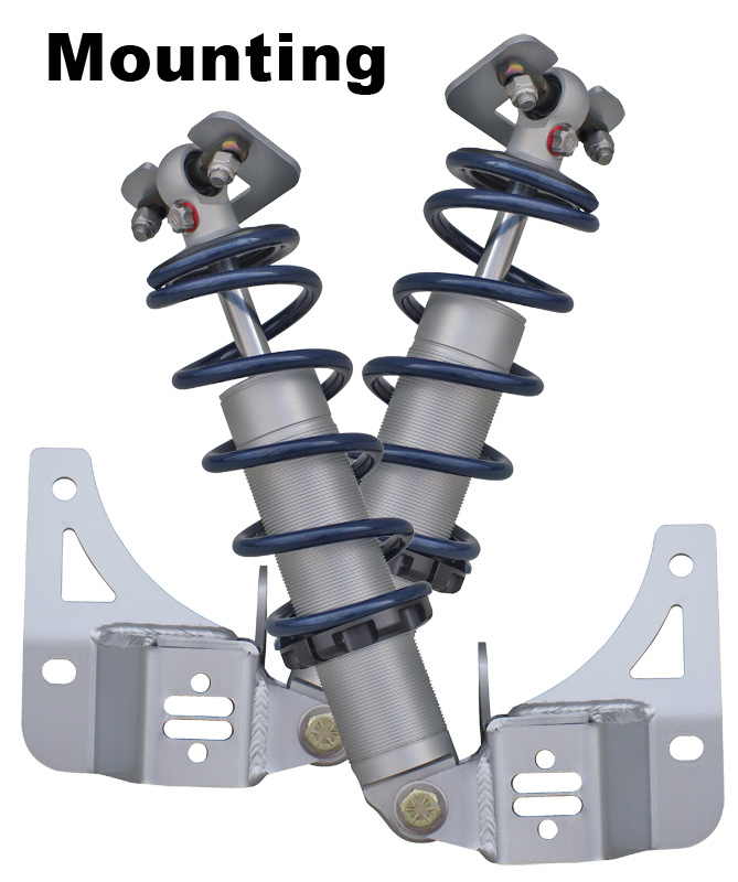Ridetech Rear TQ Shockwaves for 1964-1972 GM A-Body. For use with Moser/GearFX housing. 11226211