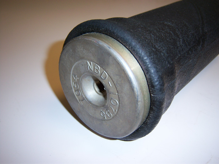 Ridetech Firestone 7076 rolling sleeve air spring, 4" diameter with 1/8" npt port. 90007076