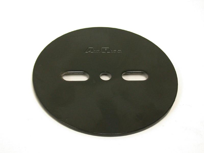 Ridetech A079X - NO P-Coat, Pattern Plate with Center Hole, WITHOUT Powder Coat 90002232