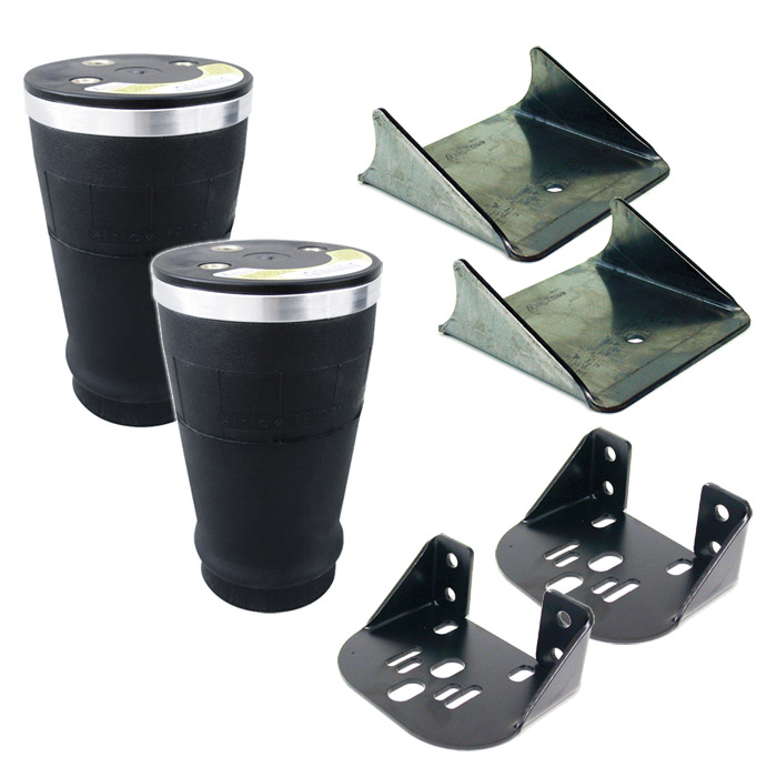 Ridetech Air Over Leaf, 3000 lb. with weld-on lower mount and side frame upper mount. 19003003