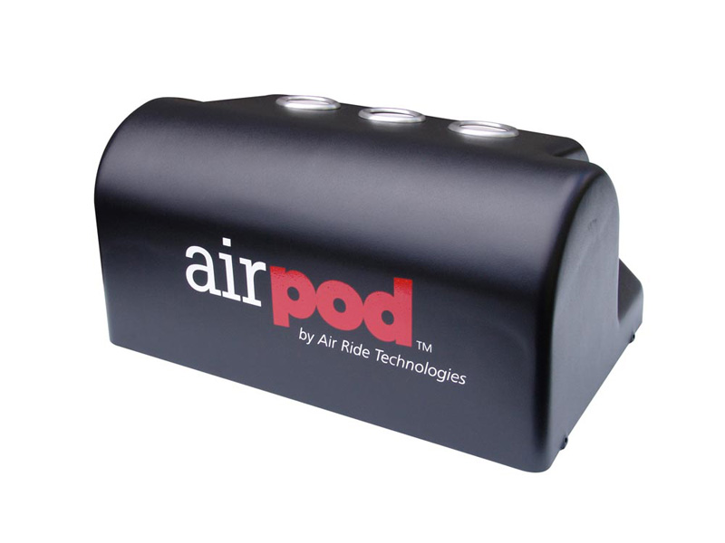 Ridetech AirPod Cover for 3 gallon tank with RidePro E2, E3, X and E5. 30314001