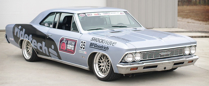 Ridetech HQ Air Suspension System with hub spindles for 1964-1967 GM A-Body. 11230297