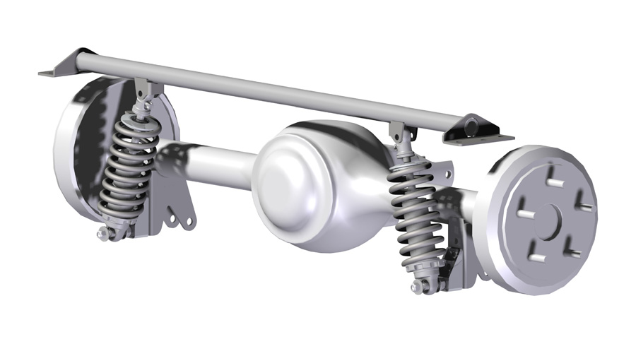 Ridetech Mounting kit for rear Shockwaves/Coil-Overs, universal. 11009099