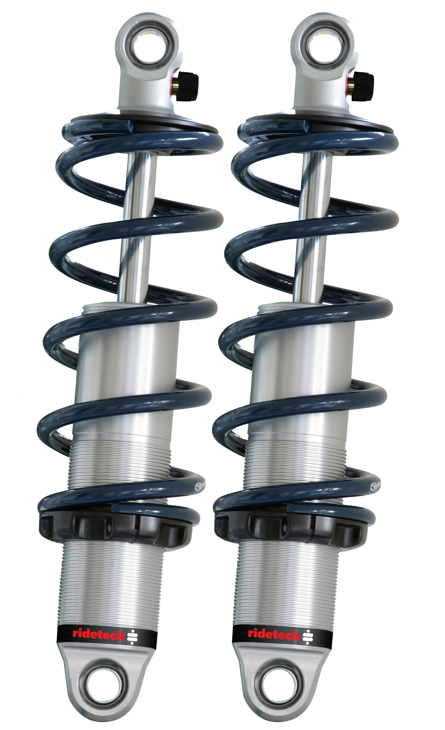 Ridetech Rear HQ Coil-Overs for 1982-2003 S10 2WD. For use with Ridetech Wishbone System. 11396510
