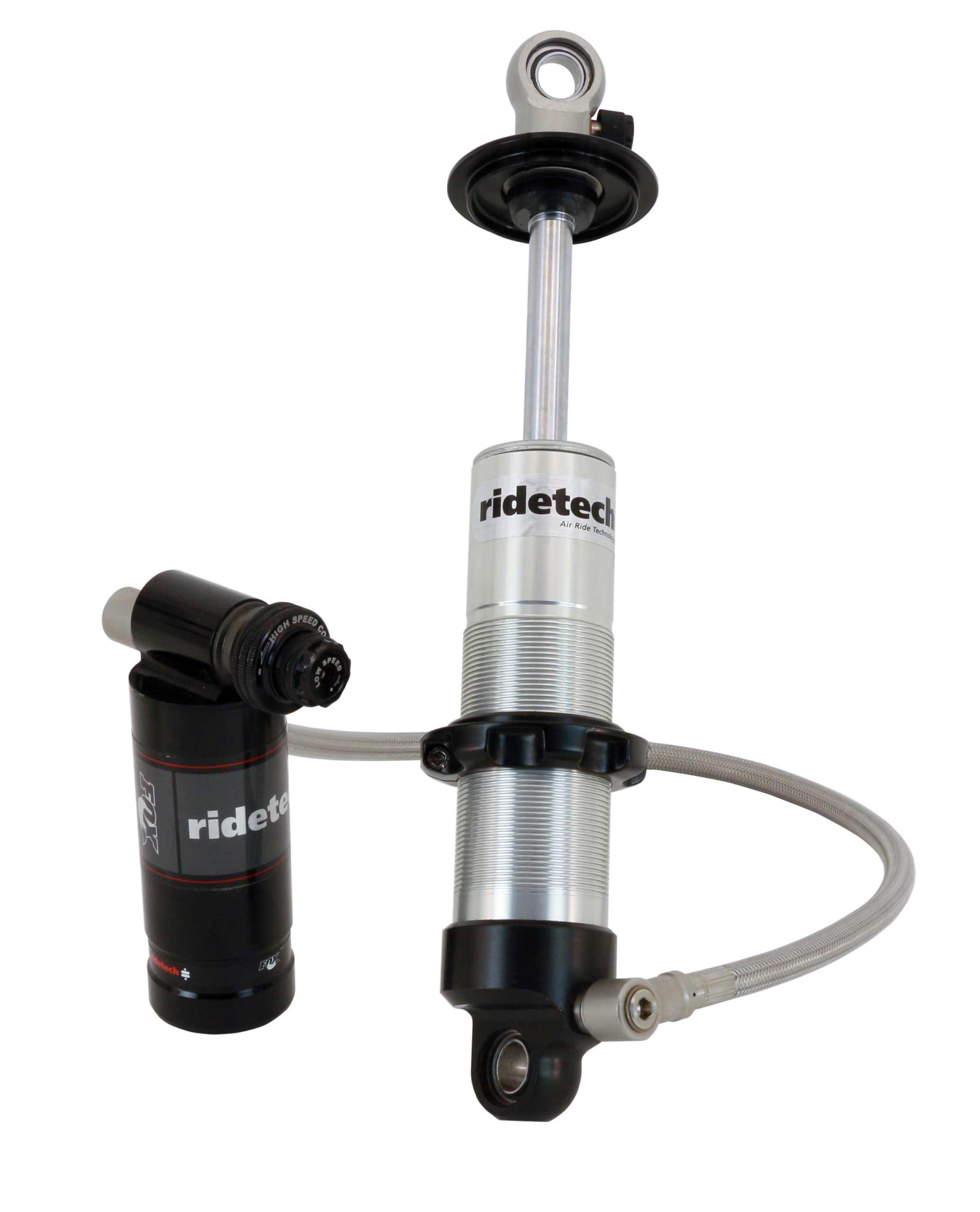 Ridetech TQ Coil-Over shock with 2.9" stroke and 1.7" eye mount, universal. 24329901