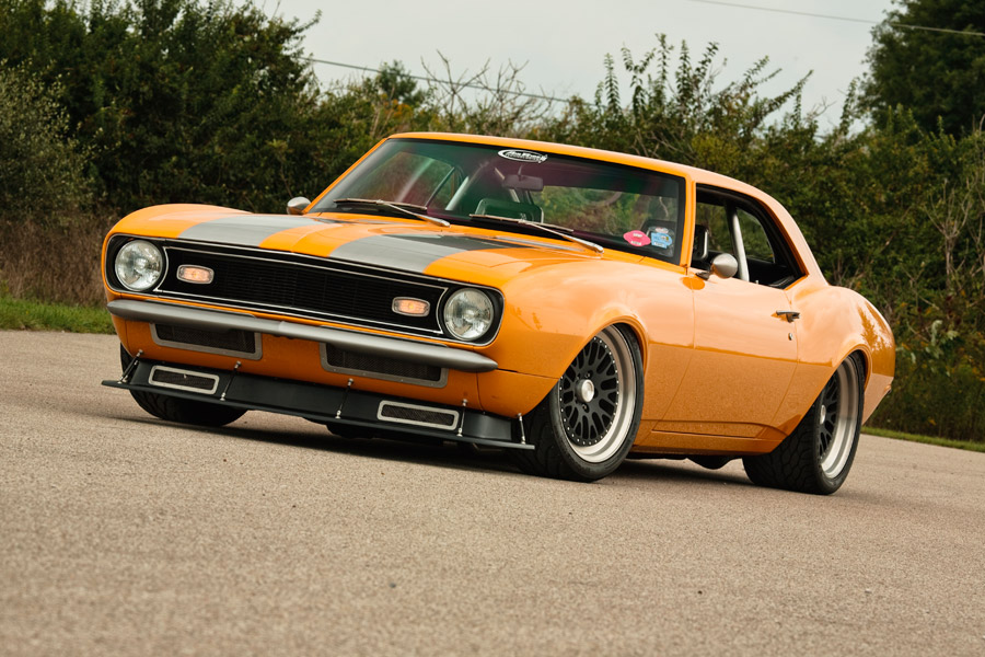 Ridetech HQ Air Suspension System with hub spindles for 1967-1969 GM F-Body. 11160296